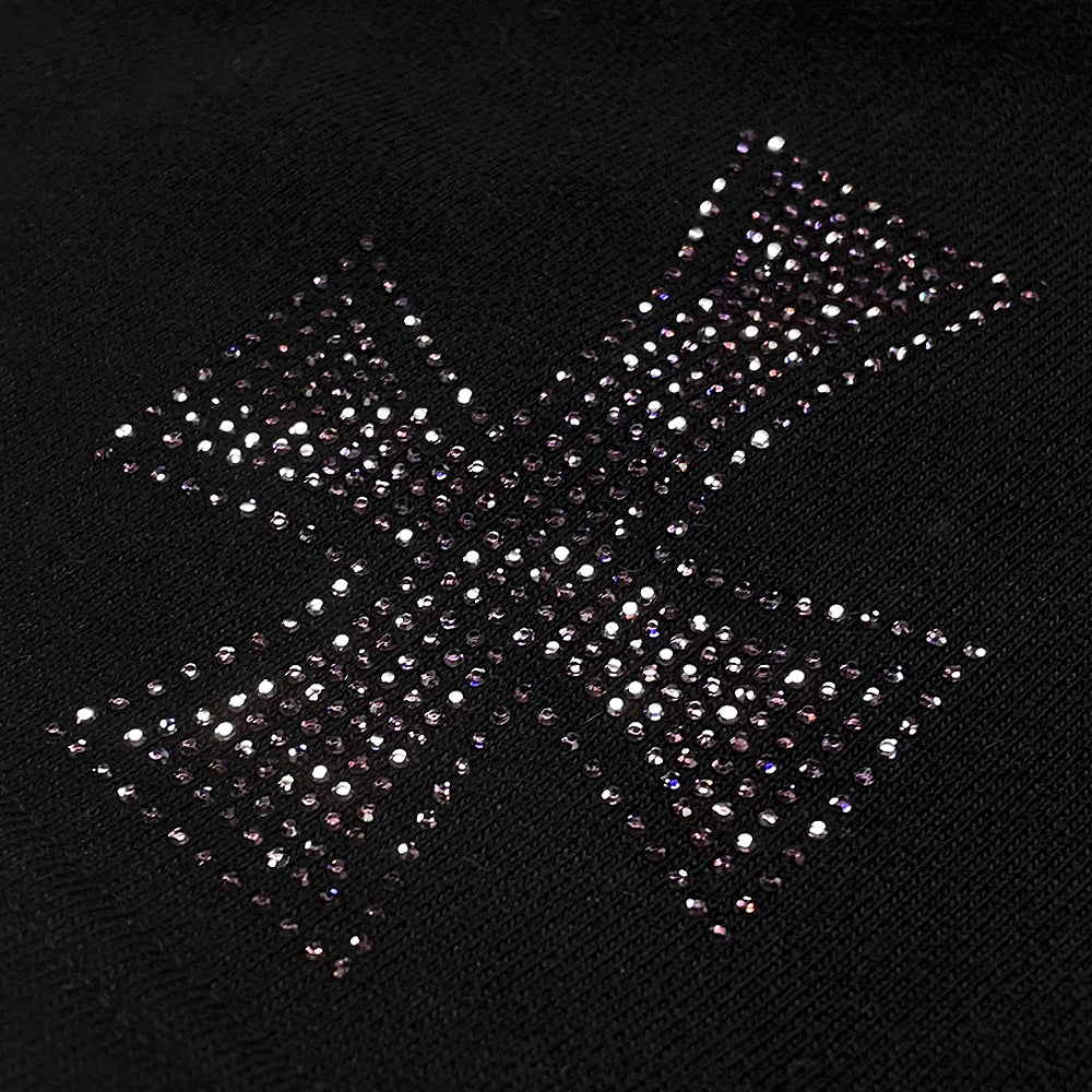 Cross Rhinestone Joggers