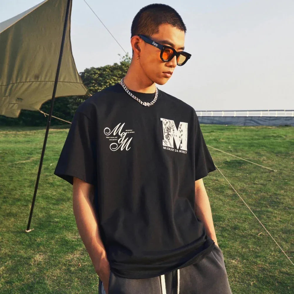 MEDM Cashew Flower Logo Tee