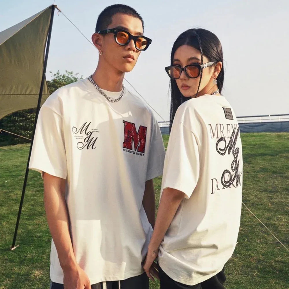 MEDM Cashew Flower Logo Tee
