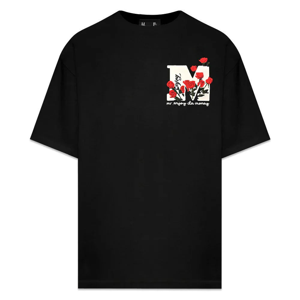 MEDM Rose Embroidery Logo Tee