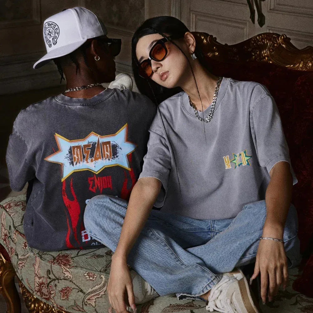 MEDM Polygon Flame Tee