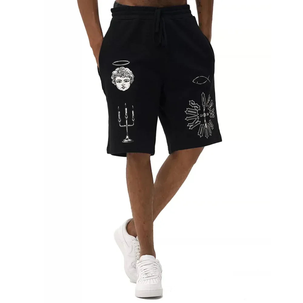 Latin Cross Angel Shorts - A FEW GOOD KIDS - VENTURER