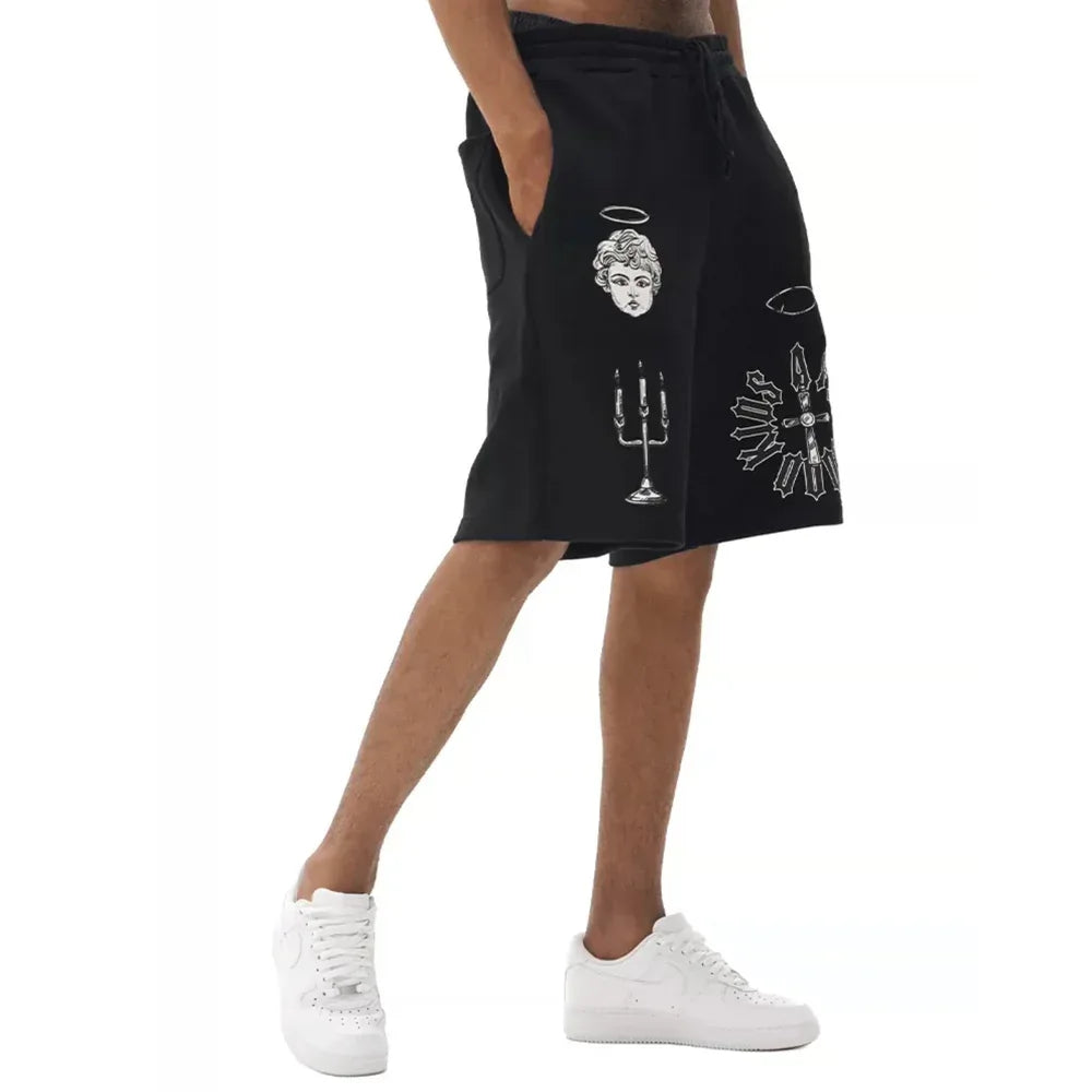 Latin Cross Angel Shorts - A FEW GOOD KIDS - VENTURER