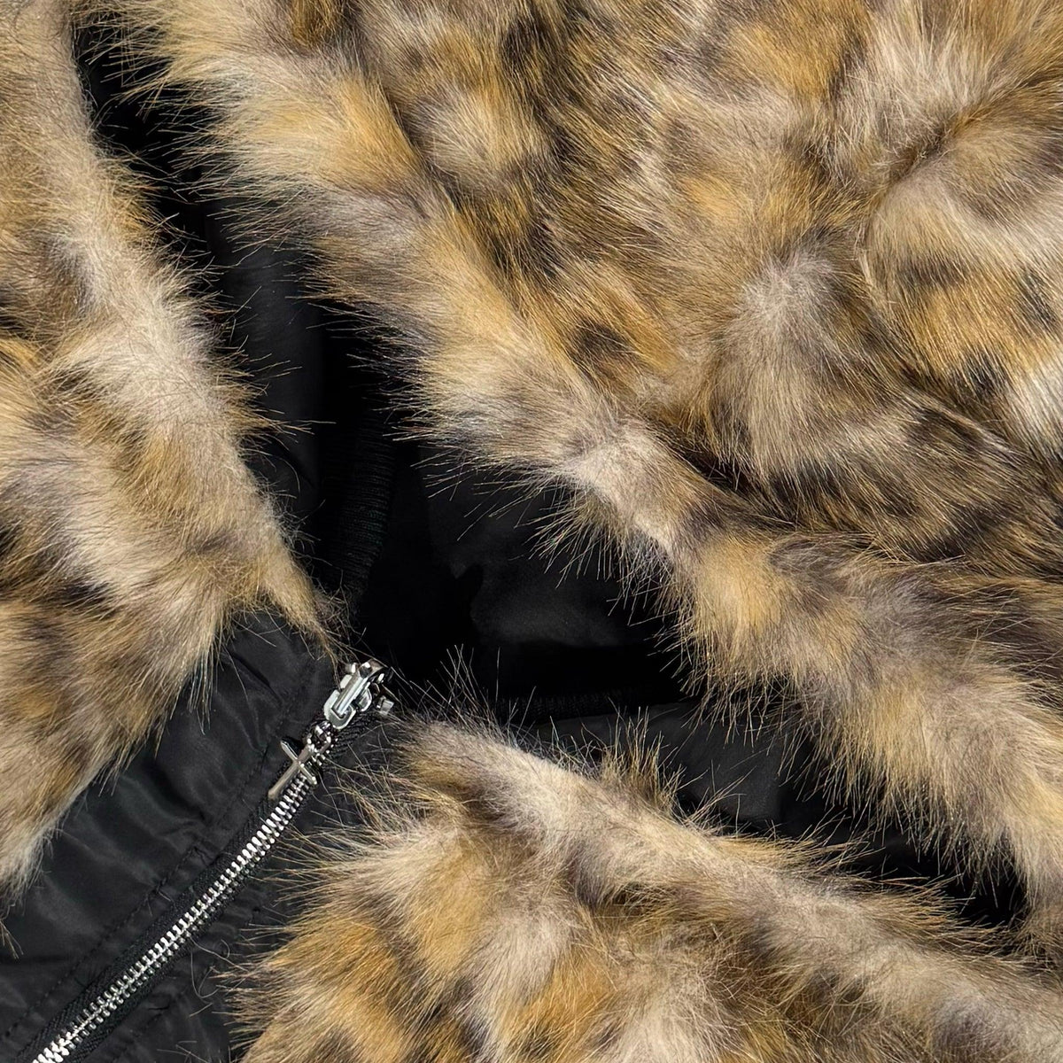 Reversible Leopard Fur Jacket