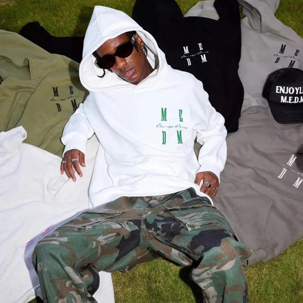 MEDM Basic Embroidered Hoodie