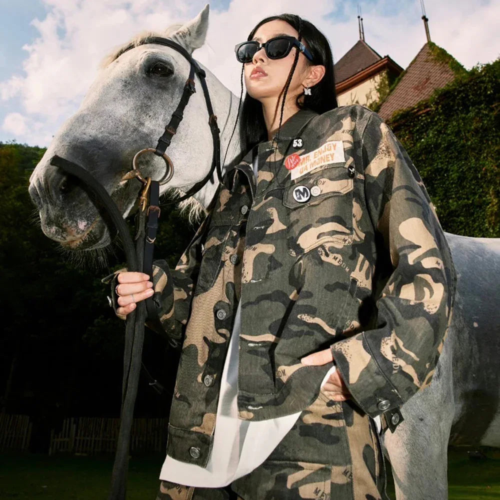 MEDM Patch Camo Jacket