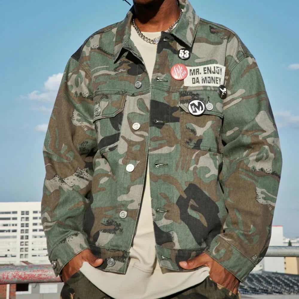 MEDM Patch Camo Jacket