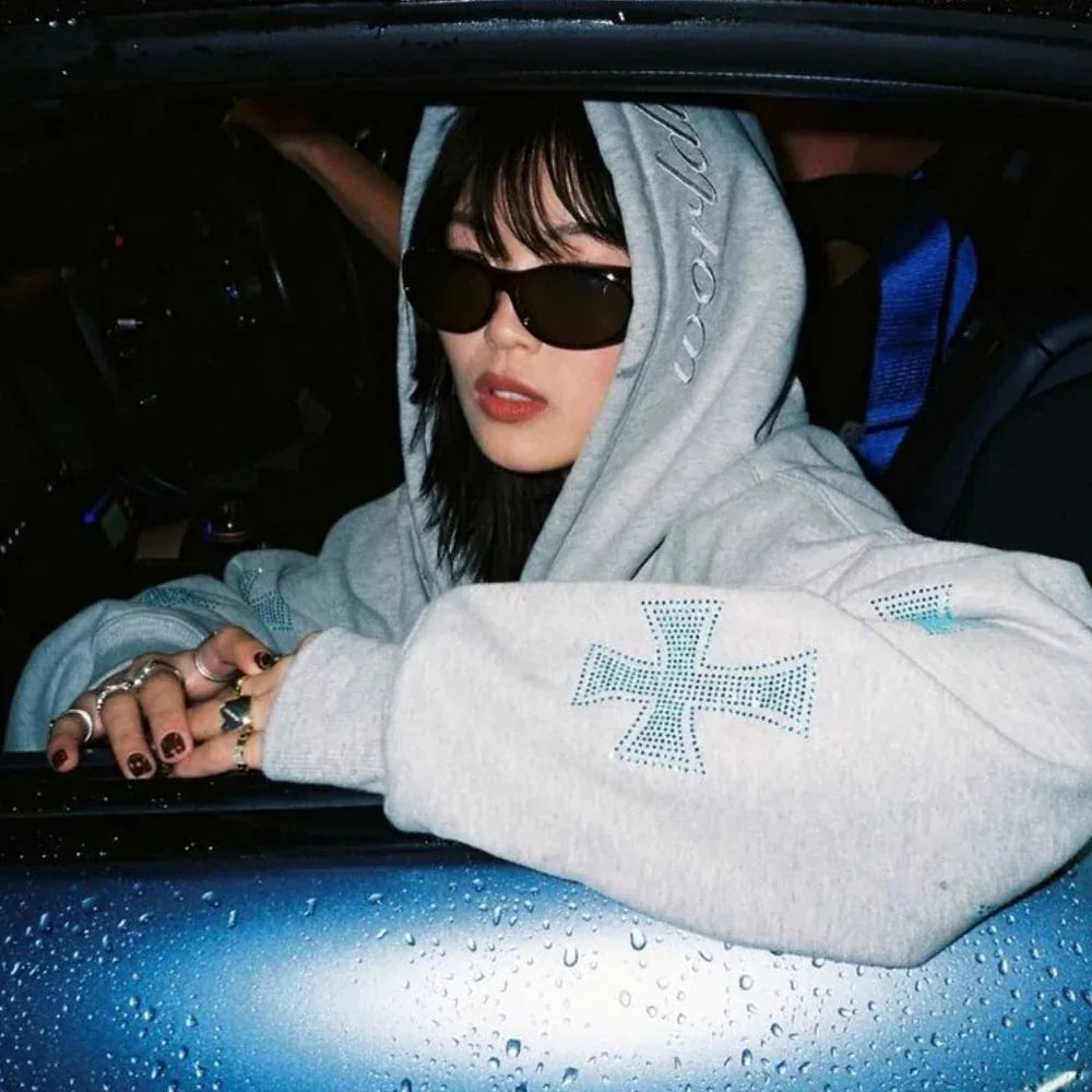 UNKNOWN LONDON(アンノウン・ロンドン)商品ページ - Cross Rhinestone