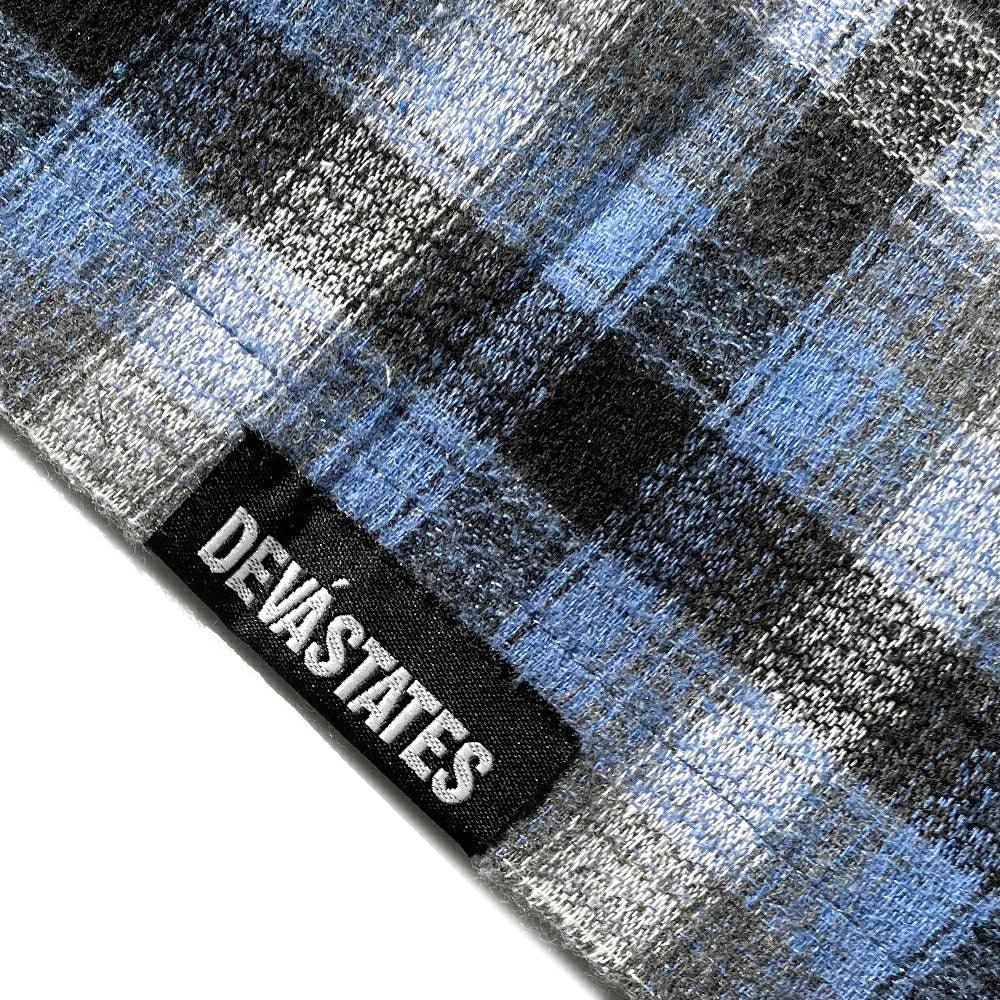 Malcolm Zip Up Flannel Overshirt