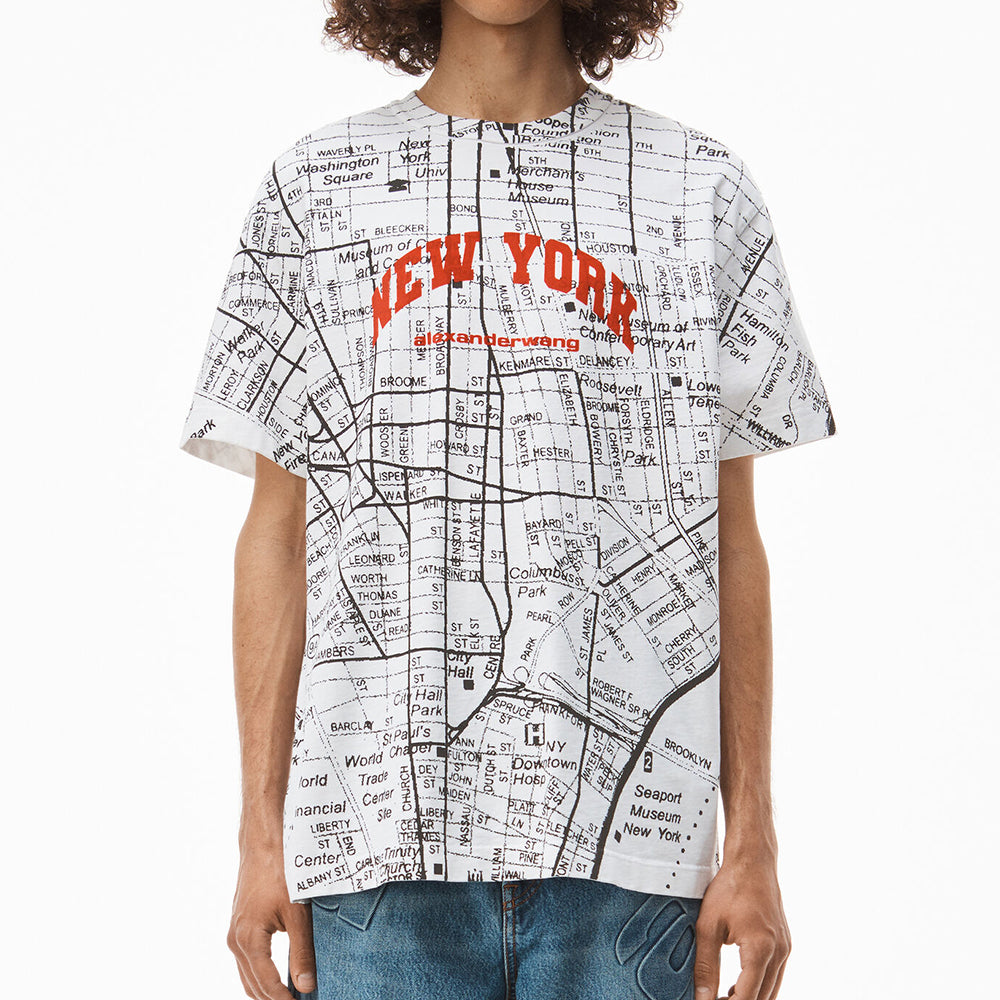 NY Map Tee