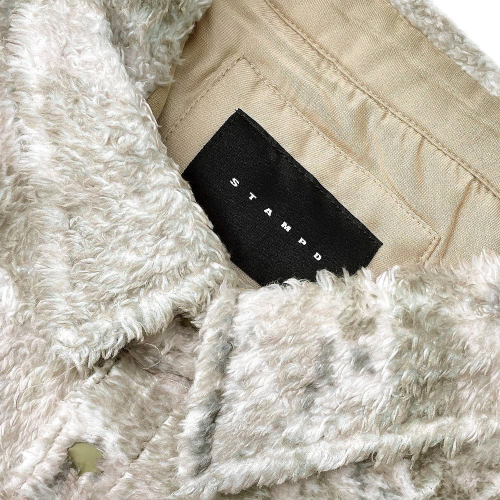 Camo Sherpa Buttondown