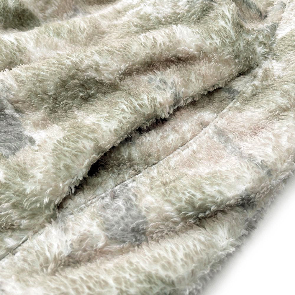 Camo Sherpa Buttondown