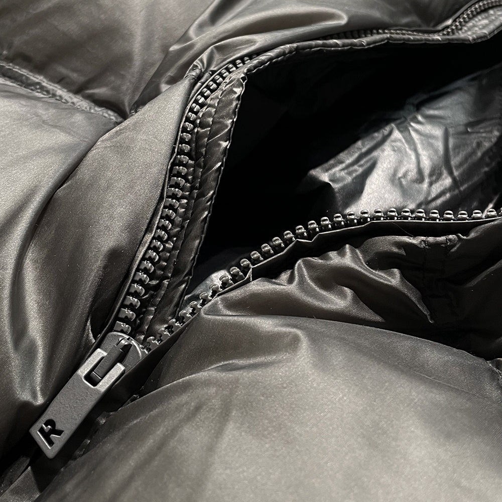 Washed Puffer Jacket