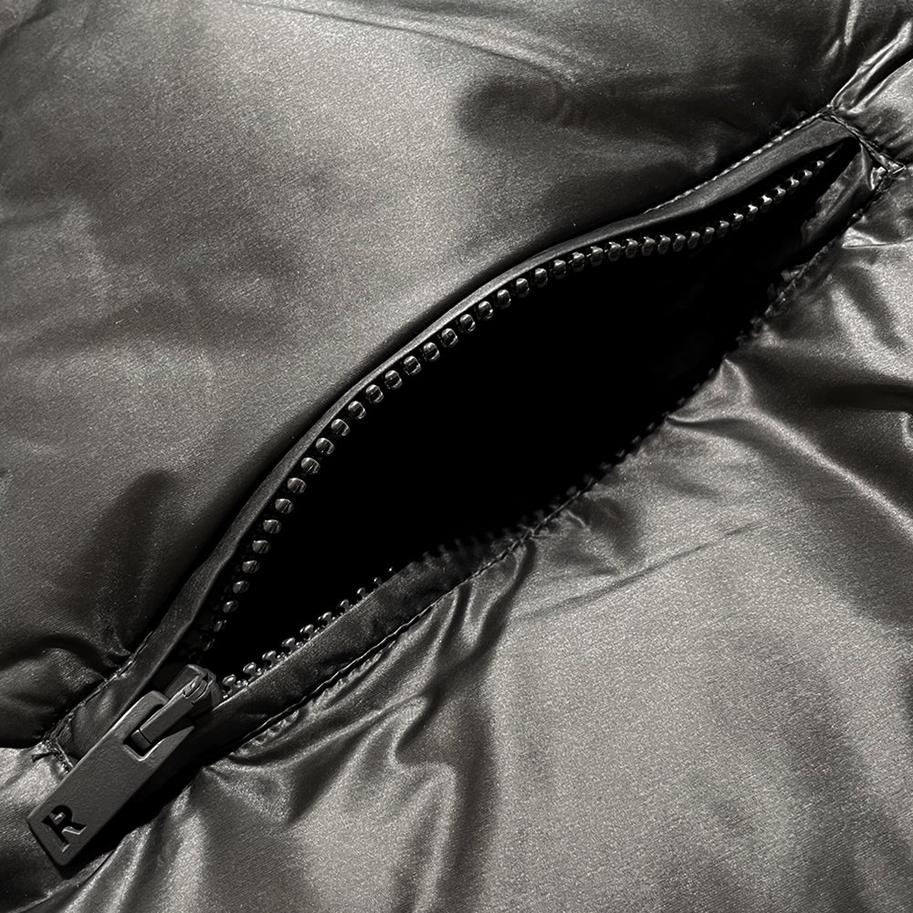 Washed Puffer Jacket