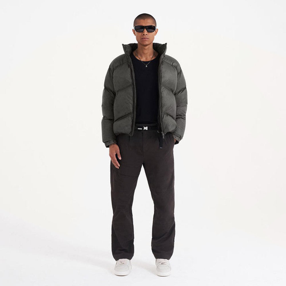 Washed Puffer Jacket