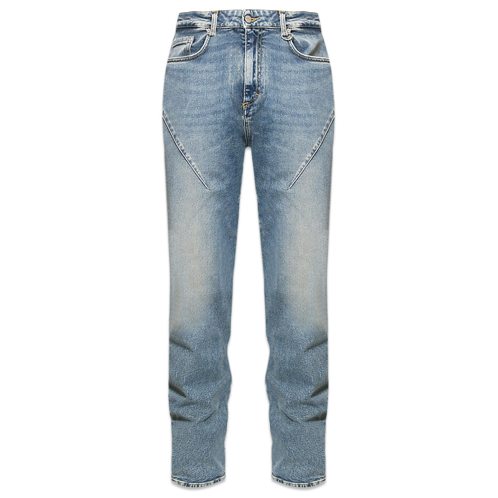 Baggy Denim Front Stitch