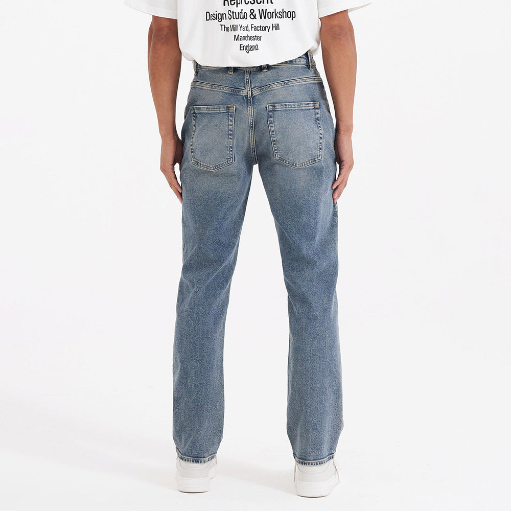 Baggy Denim Front Stitch