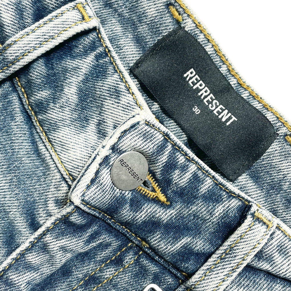 Baggy Denim Front Stitch
