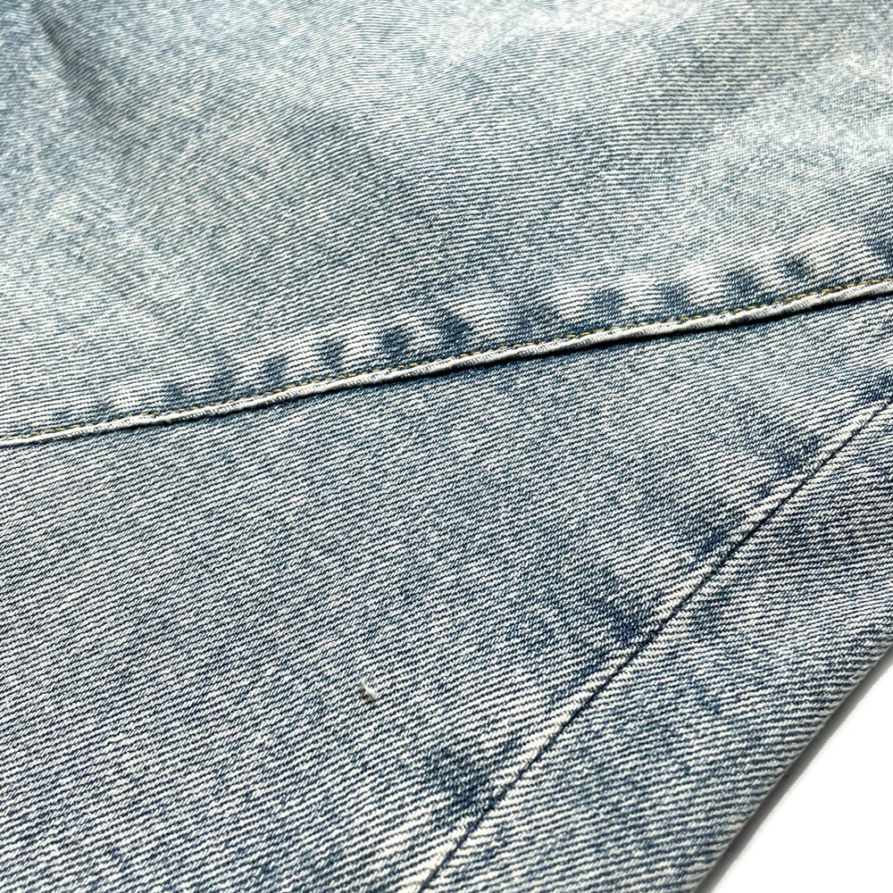 Baggy Denim Front Stitch