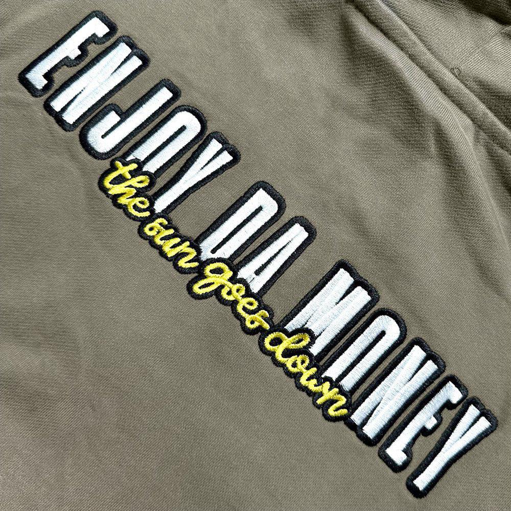 MEDM Washed Angel Zip Hoodie