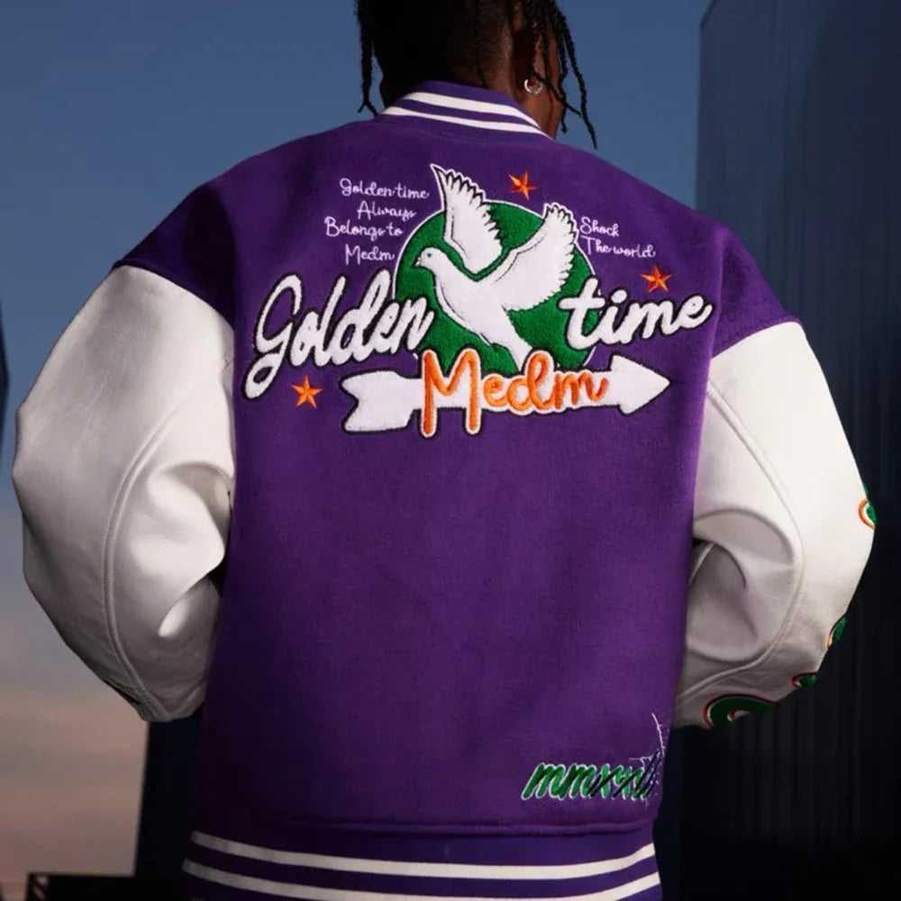 MEDM Basic White Dove Terry Jacket