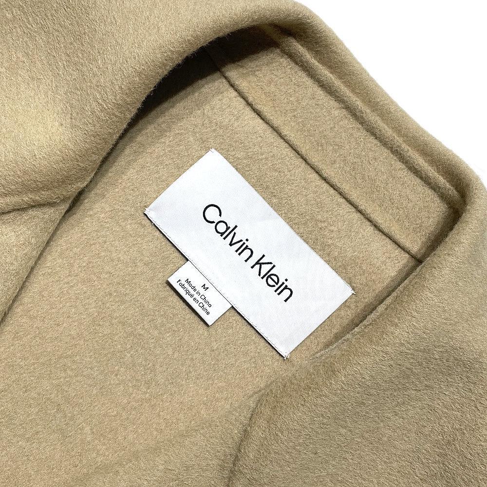 Double Faced Wool Overcoat - CALVIN KLEIN - VENTURER