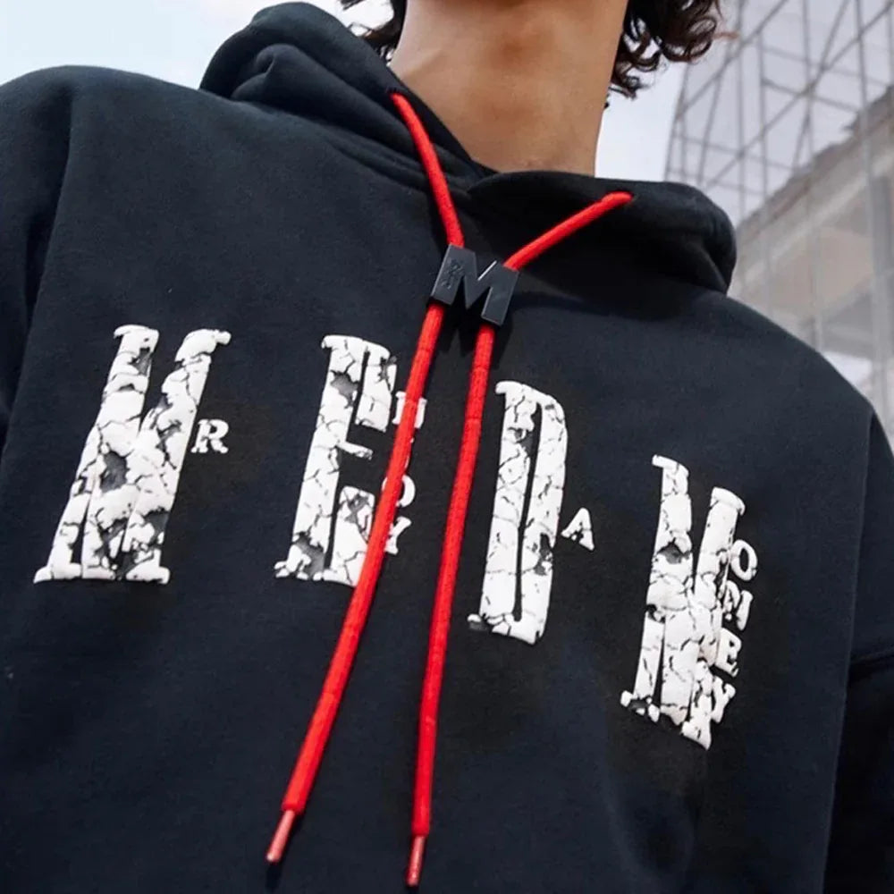 MEDM Cracks Logo Hoodie