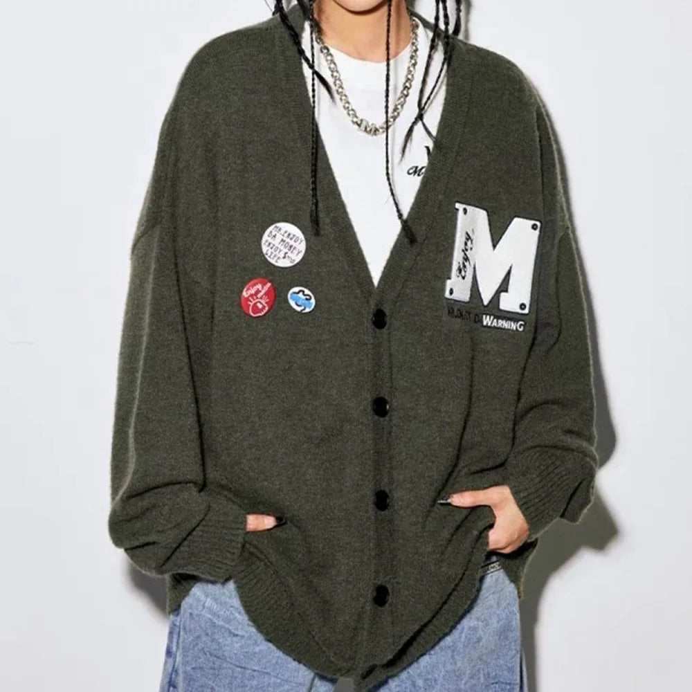 MEDM Big M Sweater Cardigan