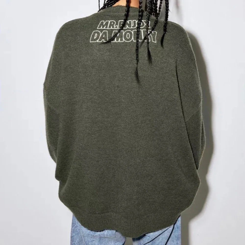 MEDM Big M Sweater Cardigan
