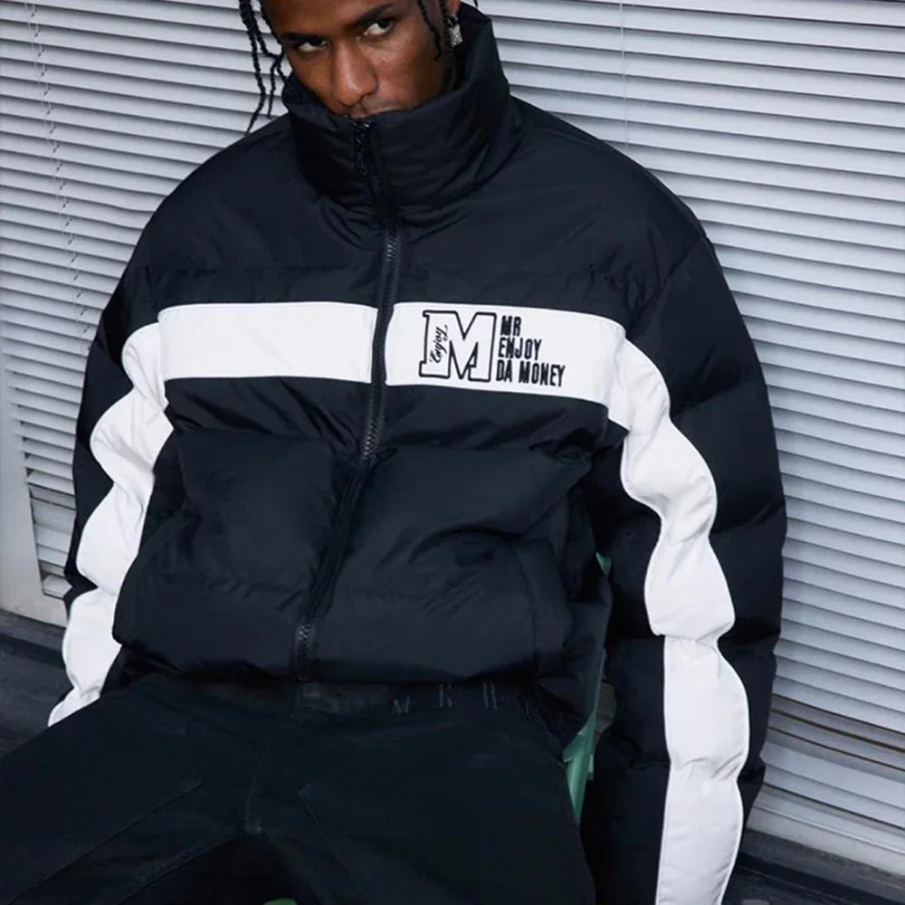 MEDM Color Blocking Down Jacket
