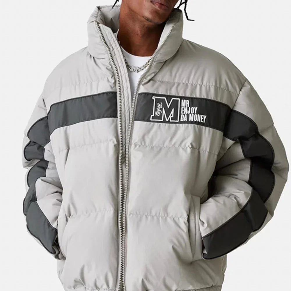 MEDM Color Blocking Down Jacket