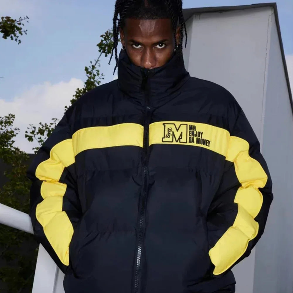 MEDM Color Blocking Down Jacket