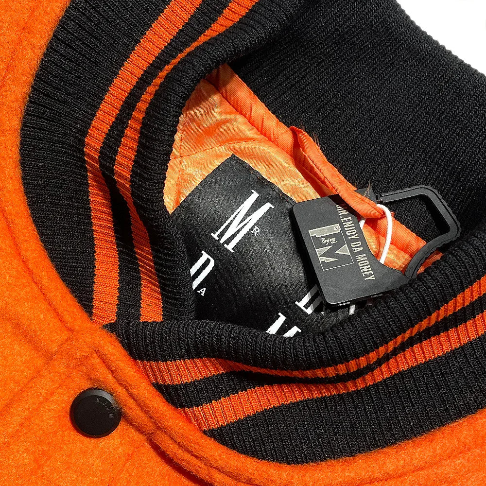 MEDM Basic Embroidered Baseball Jacket