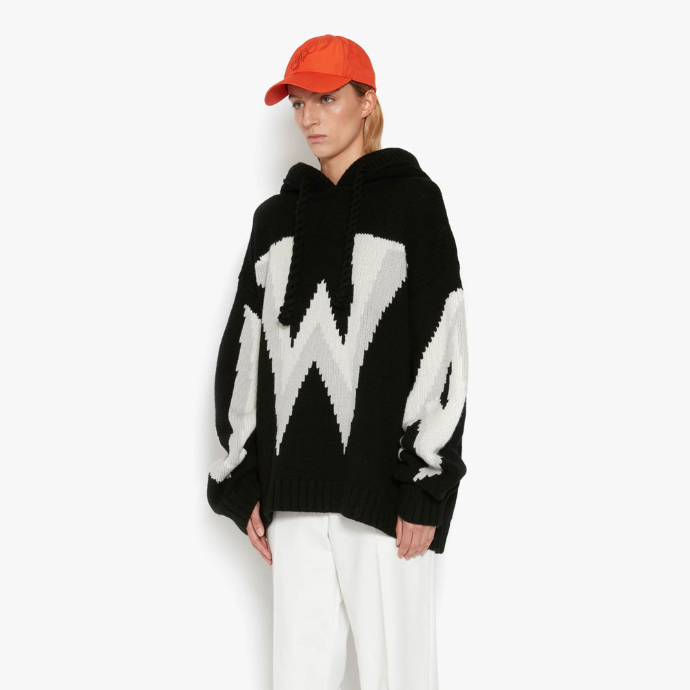 Gothic Logo Chunky Hoodie