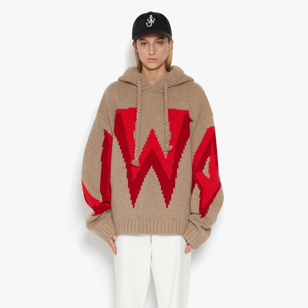 Gothic Logo Chunky Hoodie