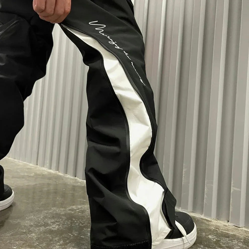 MEDM Functional Zipper Punch Pants
