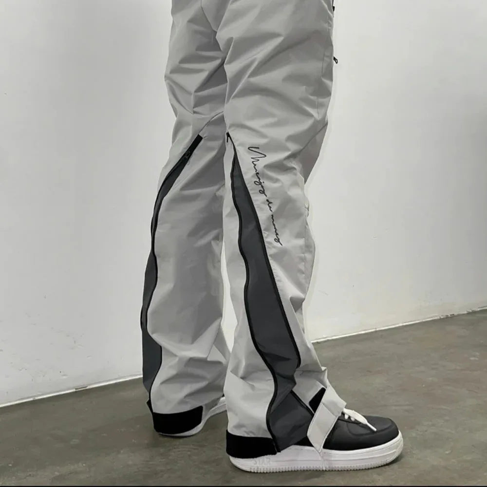 MEDM Functional Zipper Punch Pants