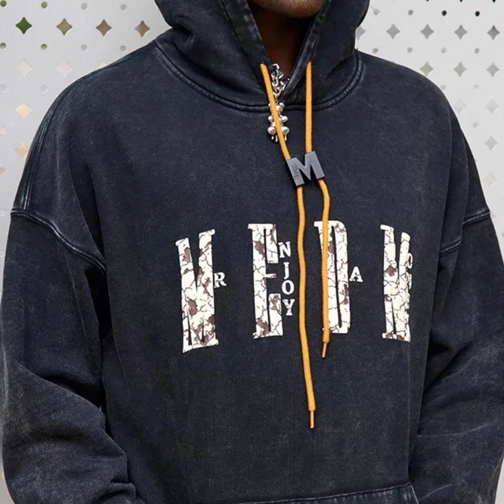 MEDM Cracks Logo Hoodie