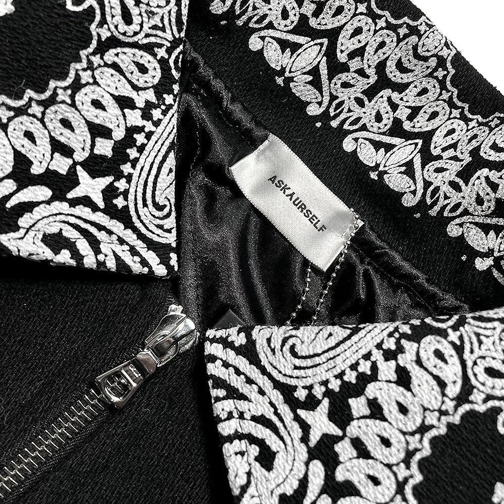 ASKYURSELF (アスクユアセルフ)商品ページ - Paisley Collar Varsity
