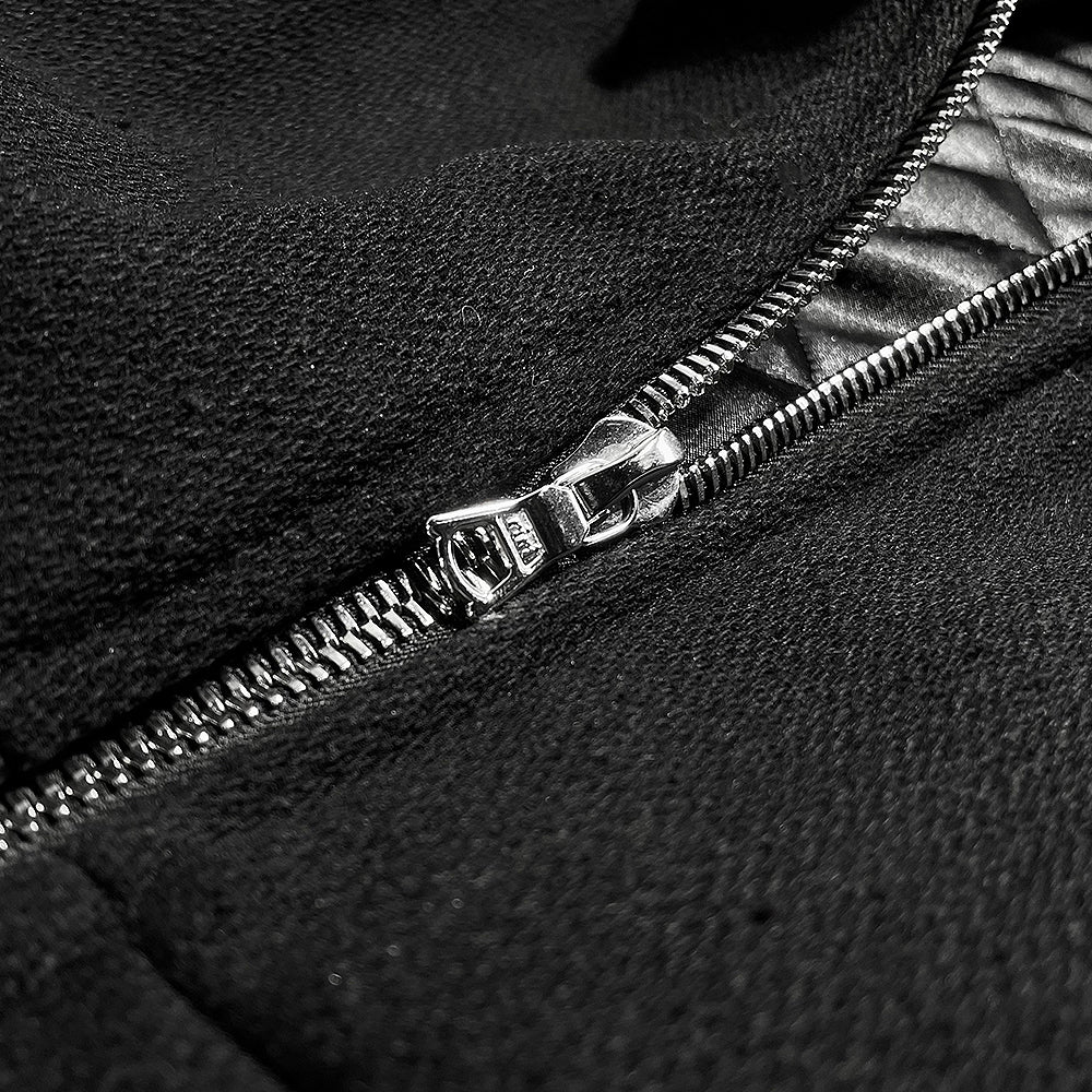 Paisley Collar Varsity Jacket