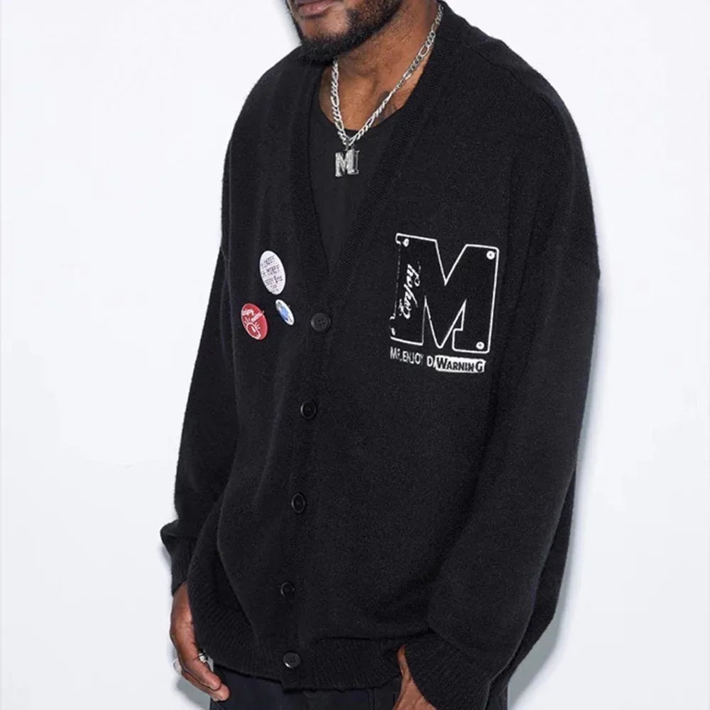 MEDM Big M Sweater Cardigan