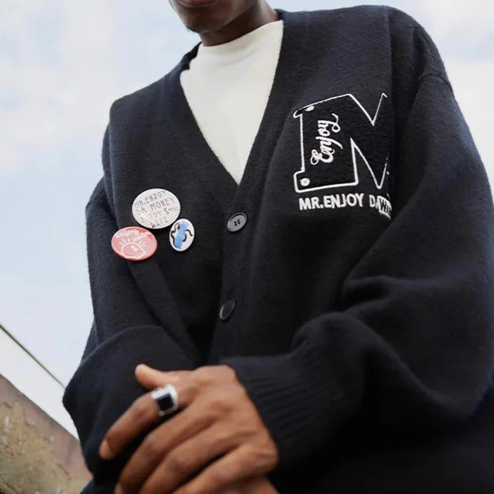 MEDM Big M Sweater Cardigan