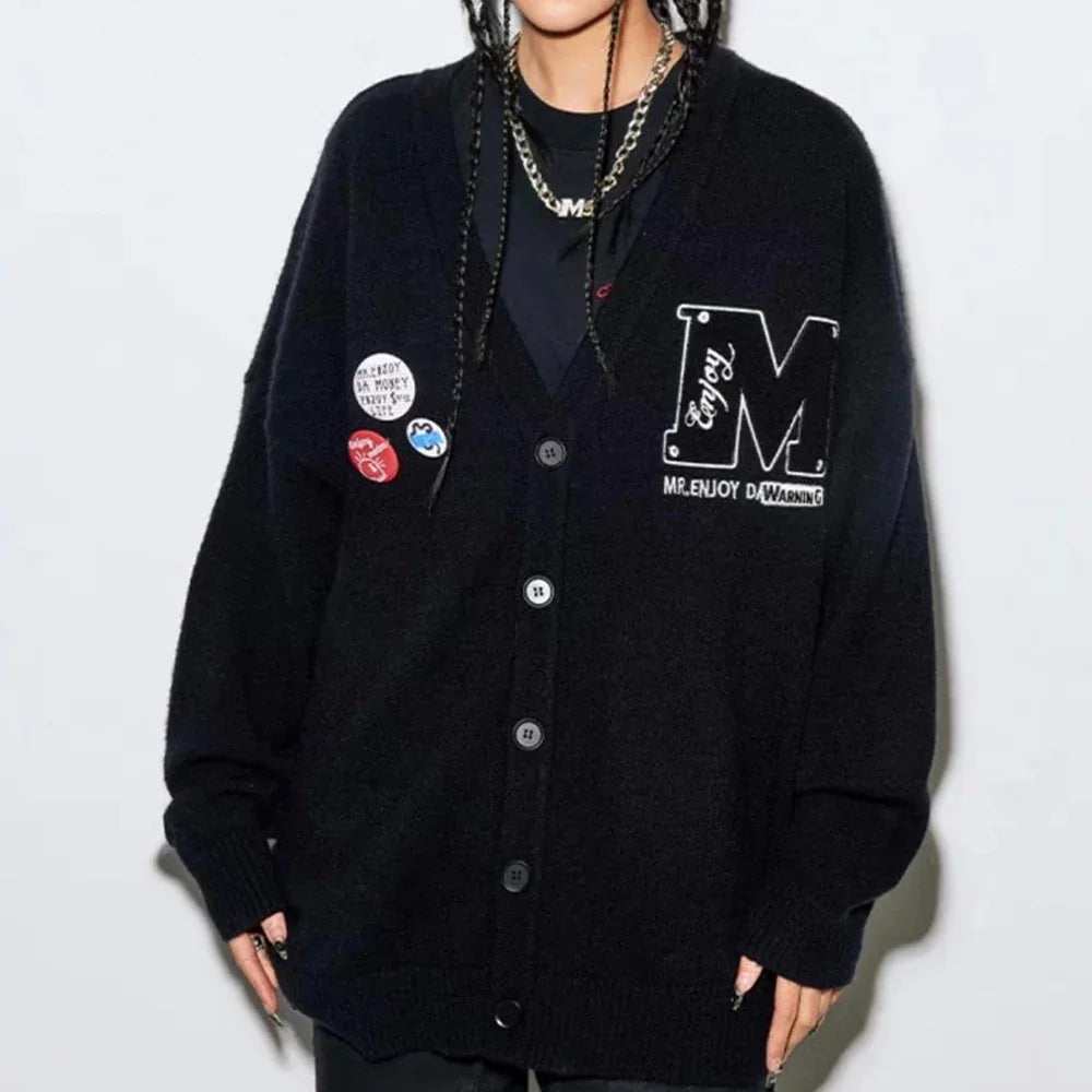 MEDM Big M Sweater Cardigan