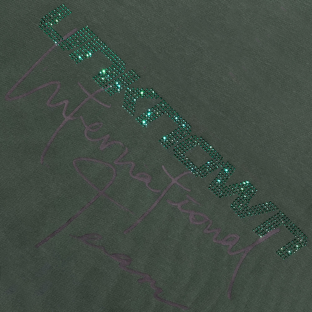 Uniform Rhinestone LS Tee