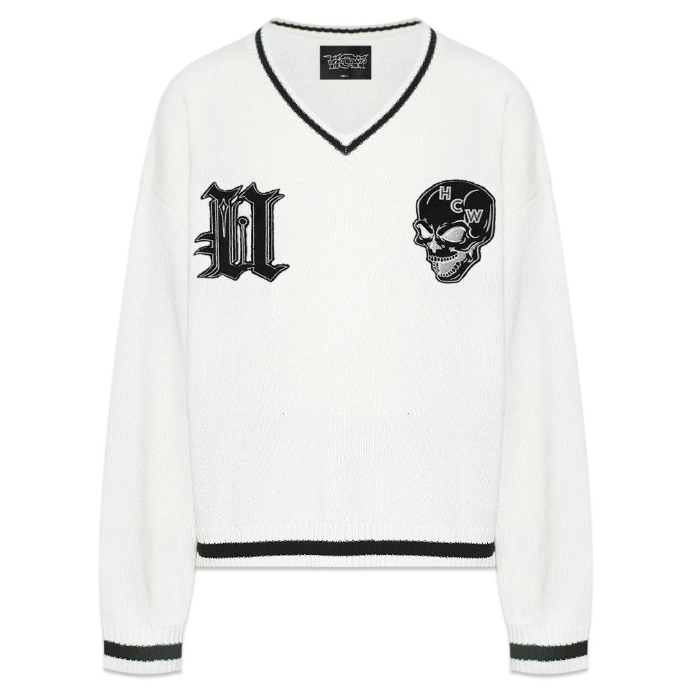 HCW U&N Skull Knit Sweater