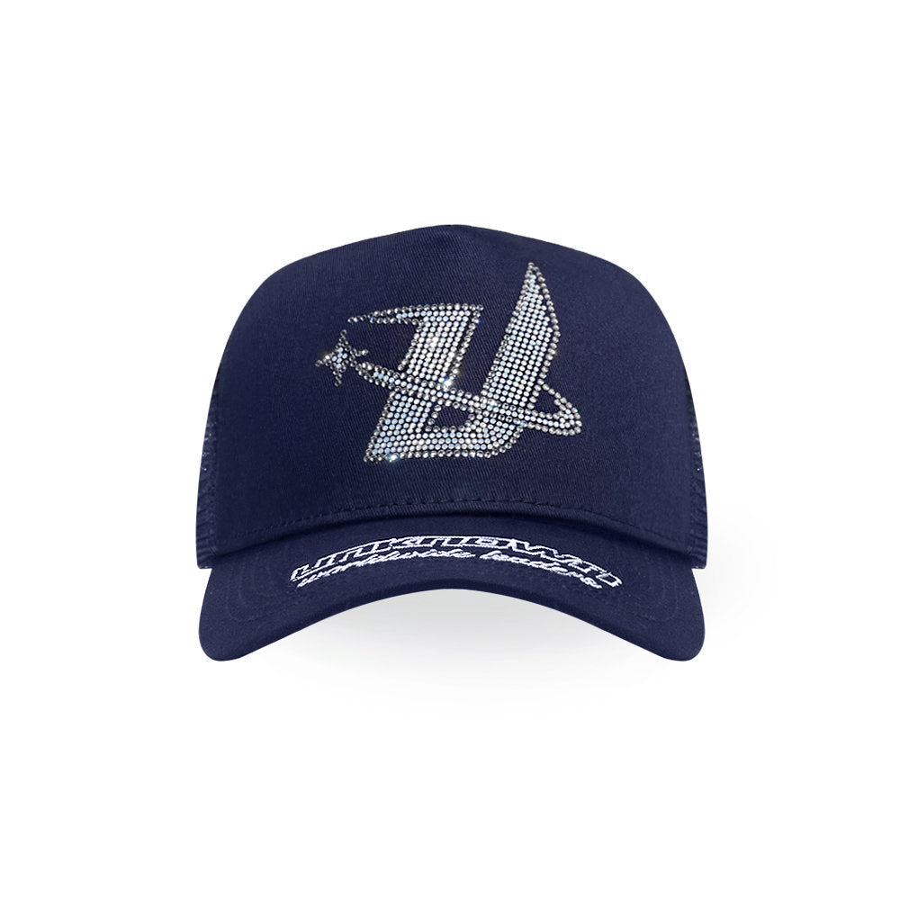 Rhinestone Foam Cap