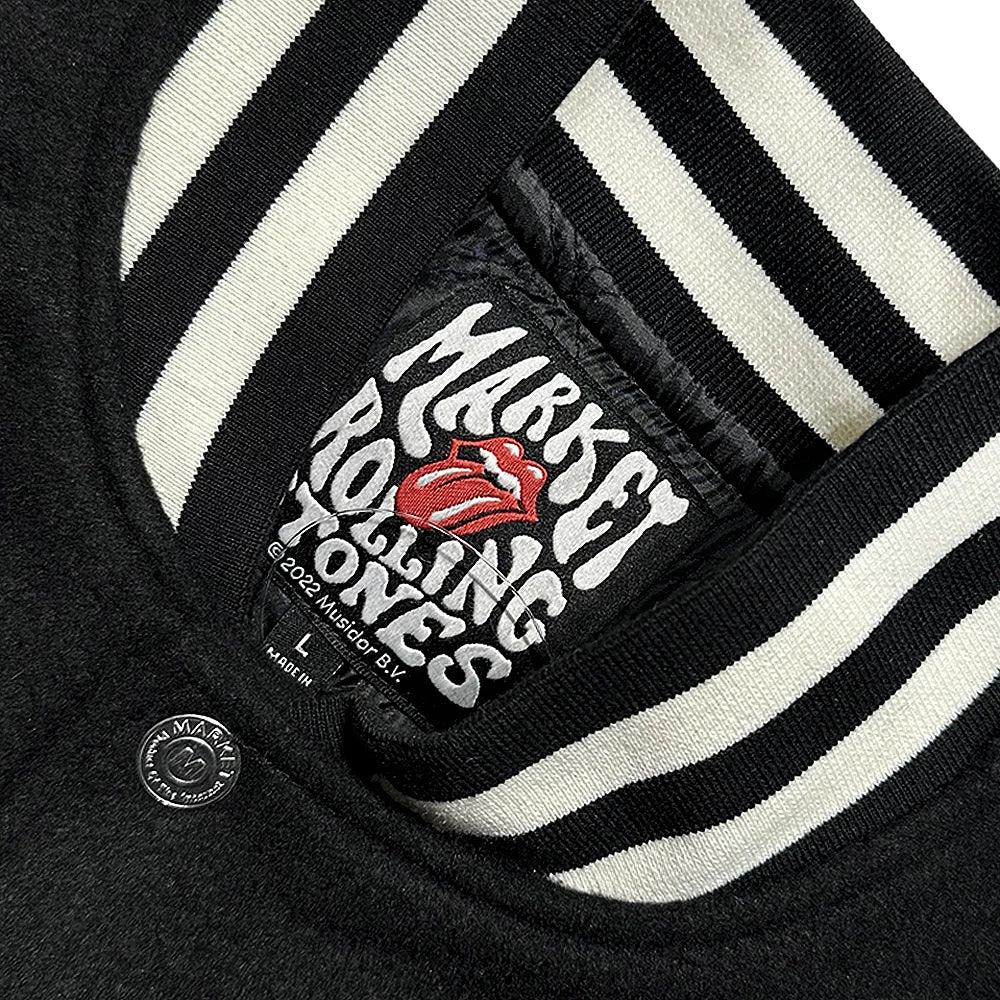 Market Rolling Stones World Flag Varsity Jacket