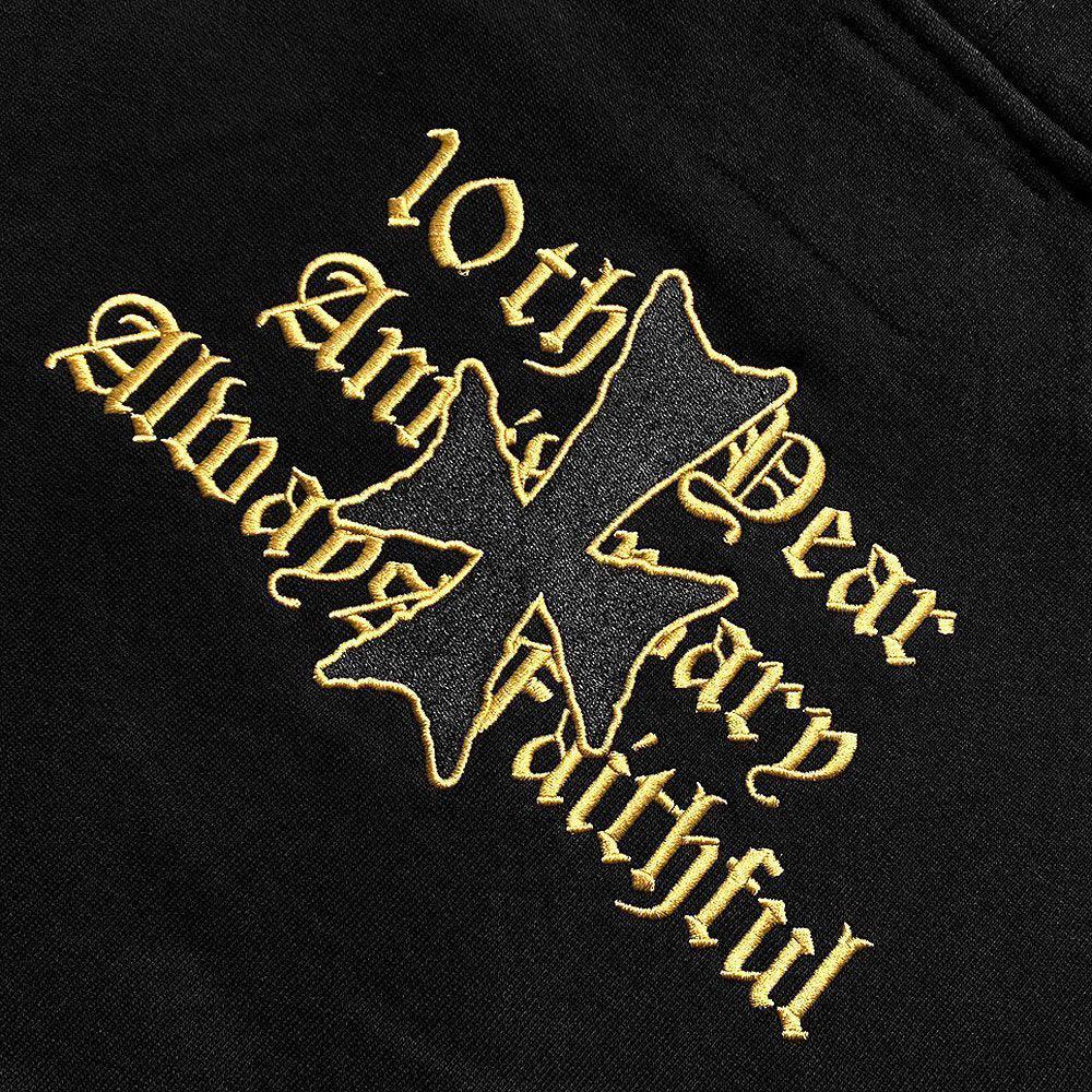 WASTED PARIS Product Page - Dark Tribute Zip Hoodie - Black - VENTURER