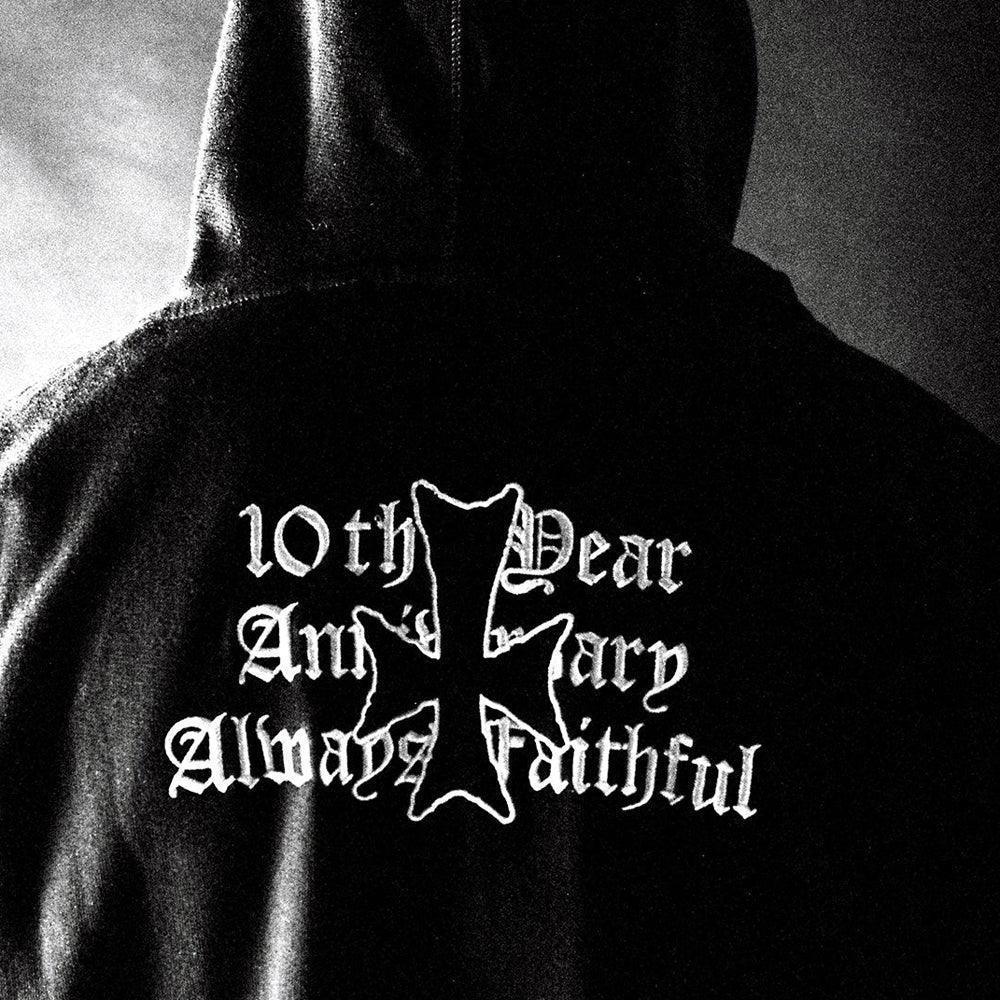 WASTED PARIS Product Page - Dark Tribute Zip Hoodie - Black - VENTURER