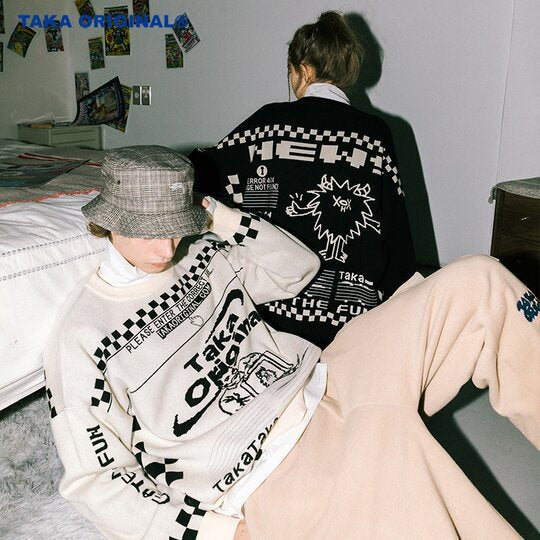 Moody Bob Mosaic Knit Jumper